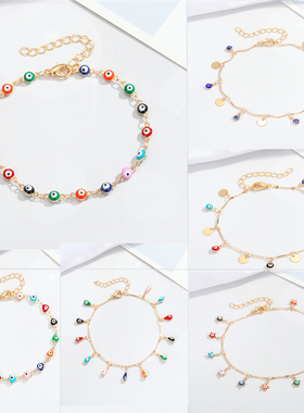 1Pcs Star Blue Eyes Beads Bracelet For Womens Gift Jewelry