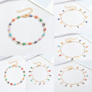 1Pcs Star Blue Eyes Beads Bracelet For Womens Gift Jewelry