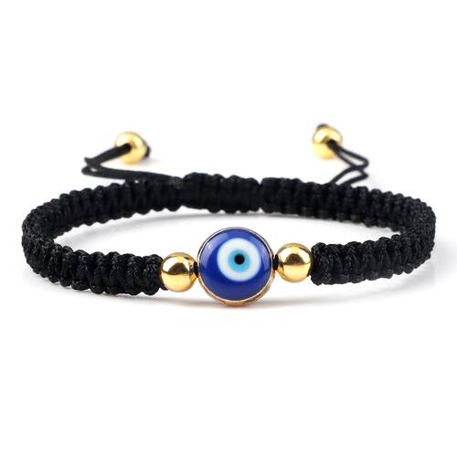 Handmade Braided Turkish Evil Eye Bracelets Women Men Lucky