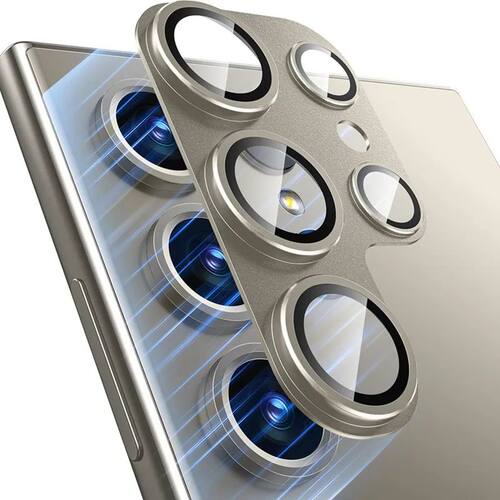Metal Camera Lens Glass Protector for Samsung Galaxy S24