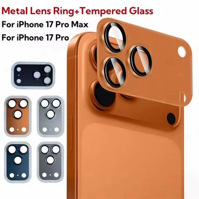 Metal Camera Tempered Glass For iPhone 17 Pro Max 5G Alloy