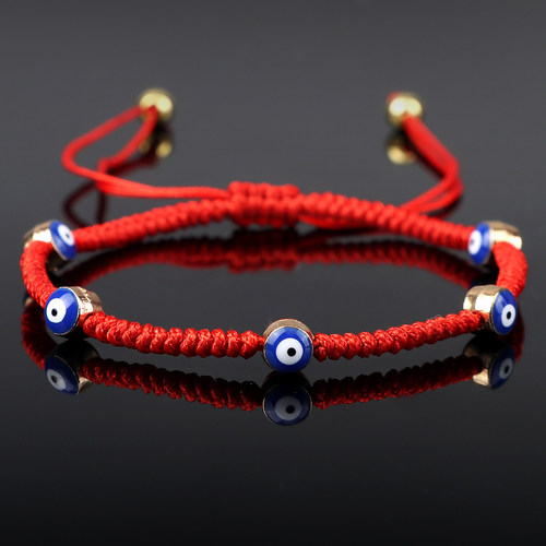 2023 New Evil Eye Braided Bracelets For Women Men Adjustable