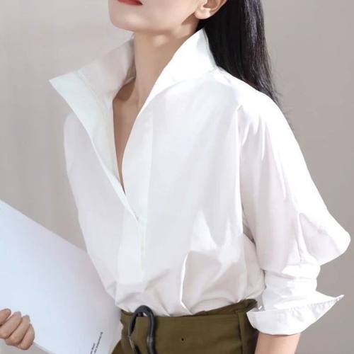 Bat collar long sleeved base shirt women蝙蝠领长袖打底衬衫女