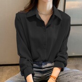 niche top shirt Small slimming base 小众衬衫 宽松显瘦打底上衣