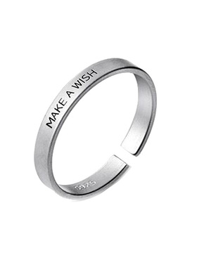 2023 fashion trend jewelry ring silver plated ring make a