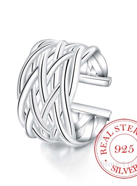 High-quality 925 Sterling Silver Rings for Women Men Female