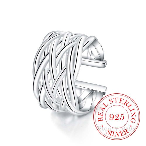 High-quality 925 Sterling Silver Rings for Women Men Female