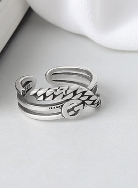 2024 Fashion Trend Jewelry Rings Fade Metal Stainless Steel