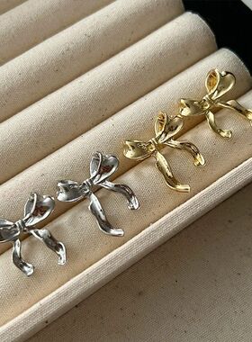 Design Sweet and Cool Style Bow Knot Earrings Women's