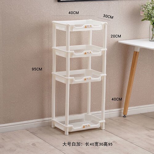 极速Kitchen bathroom shelf multi-lFayer basin stand Aof bath
