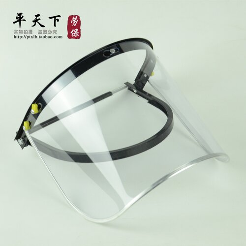 新品PVC helmet-type protective maDsNk transparient welding h