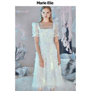 MarieElie虞黎蔓藤连衣裙EAA23M01961