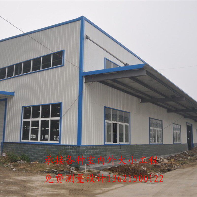 钢结构厂家搭建公司构构厂房大棚雨g棚cz型h钢结钢简易厂房