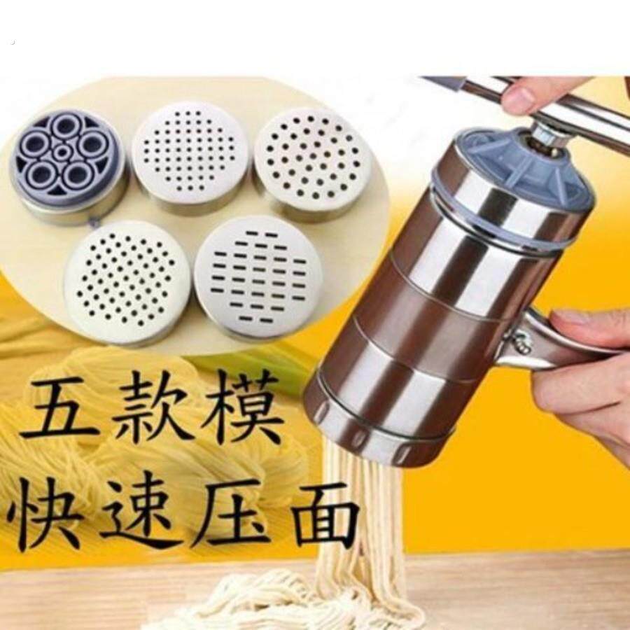 家用不锈钢压面机小型饸饹机手拧打面机莜面窝窝面条机手工做面机