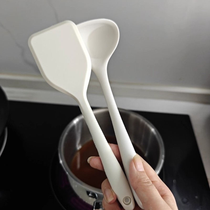 硅胶铲食品级煎铲迷你炒菜锅铲不粘锅专用耐高温早餐辅食铲子小号