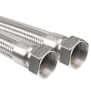 304不锈钢波纹管1.2寸DN32高温高压蒸汽软管工业金属软管编织软管