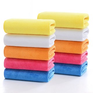 推荐Colorful non-lint rectangular towel to clean a table rag