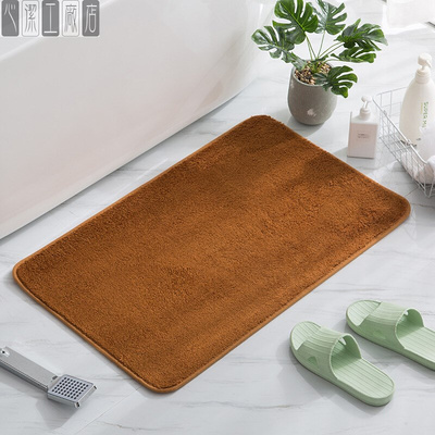 极速Bathrofom absorbenPt floor mat carpet bathroom entrAance