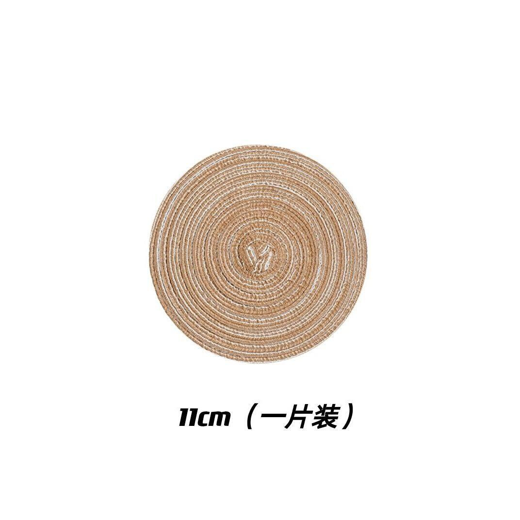 Dining mat woven coasteZr heat proof mat ins style NordXic