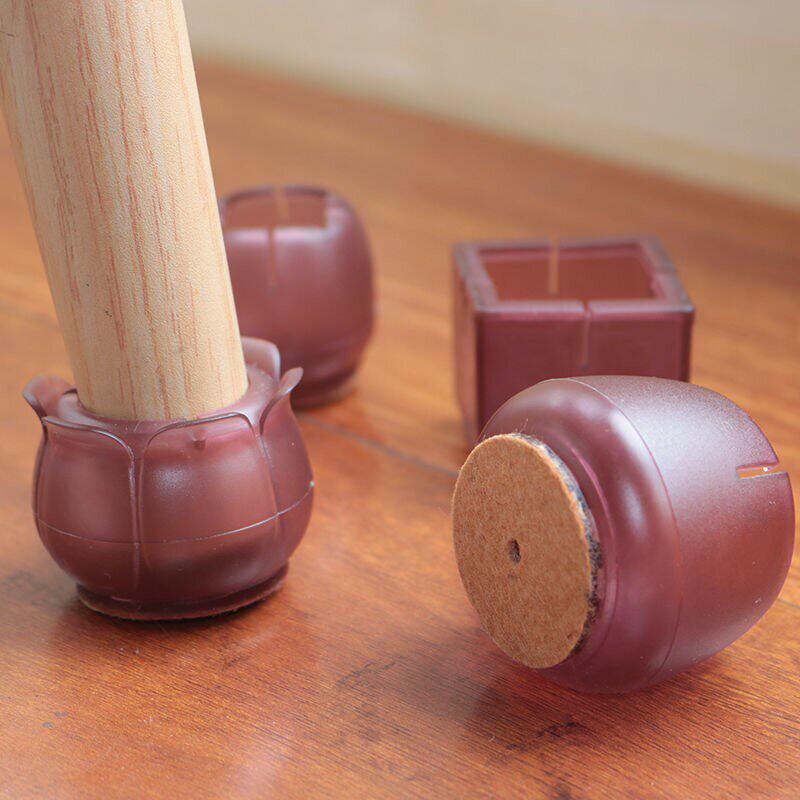 极速Thickeening chgair booties foot mzat quiet and wear-resi