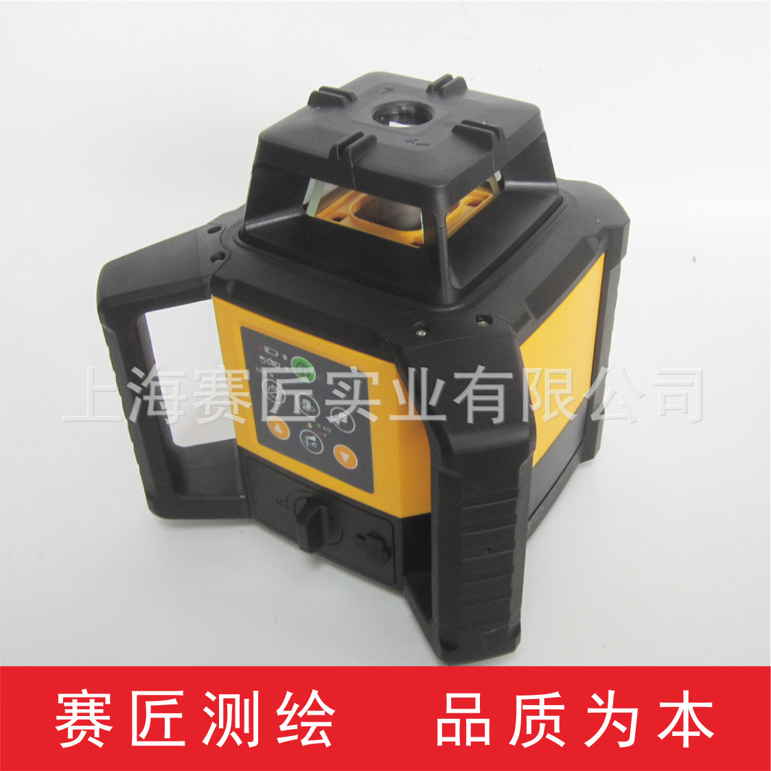 赛匠激光扫平仪500米 平地发射接收探测器 红绿光360度旋转水平仪