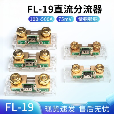 培正FL-19直流电流表纯铜分流器