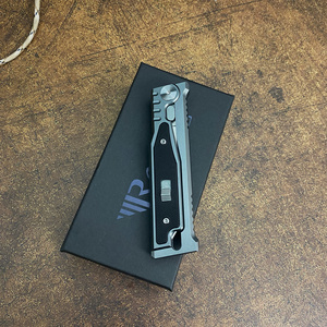 外骨骼重力刀铝合金柄便携开箱EDC户外露营登山装备刀鞘刀套