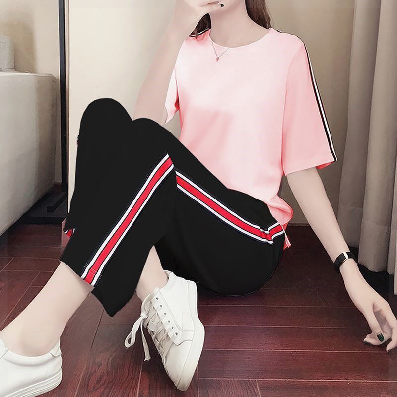 休闲运动套装女夏装2021新款宽松阔腿裤大码冰丝短袖运动服两件套在类目 孕妇装/孕产妇用品/营养, 孕妇装, 连衣裙中 - 来自Buy2taobao.com提供专业的淘宝代购服务