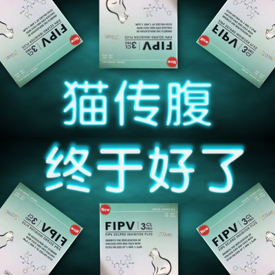 猫传腹干性湿性消腹水大肚子腹膜炎无痛抑制剂营养液水剂油剂