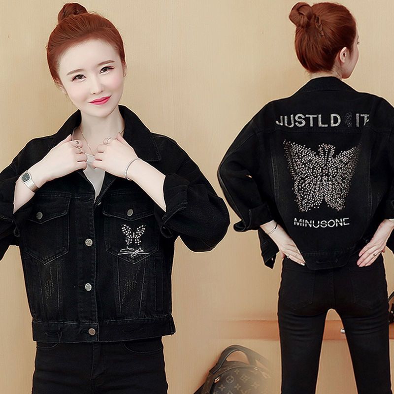 牛仔外套女春秋衣服ins潮