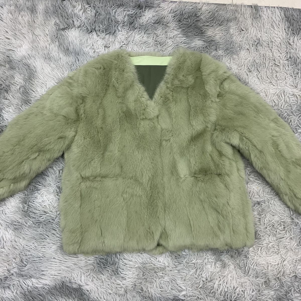 爆1獭皮皮草套冬保暖毛衣