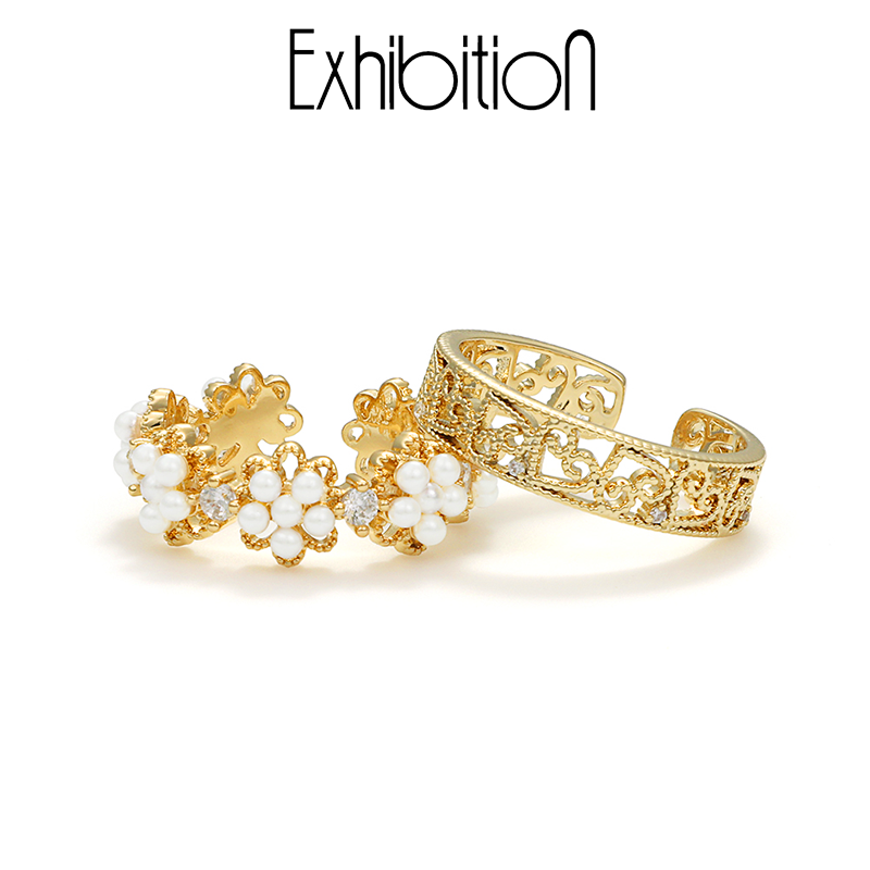 开口戒指Exhibition女