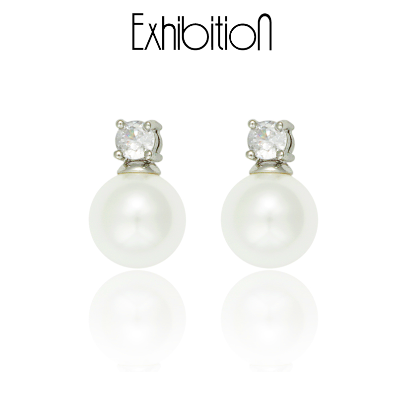 EXHIBITION简约法式耳钉