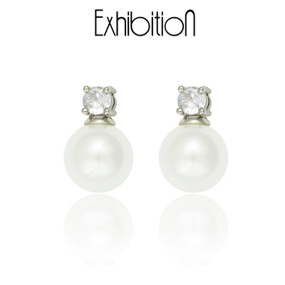 EXHIBITION简约法式耳钉