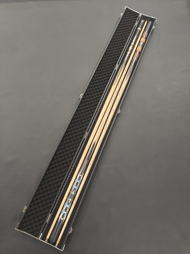 台球杆盒塑钢三槽球杆盒球杆收纳盒球杆保护盒球杆收纳球杆保护盒