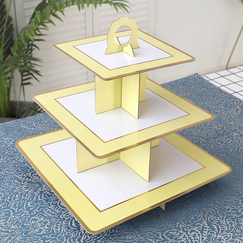 极速Shelf egg three-product paper decoration plate gift. exh