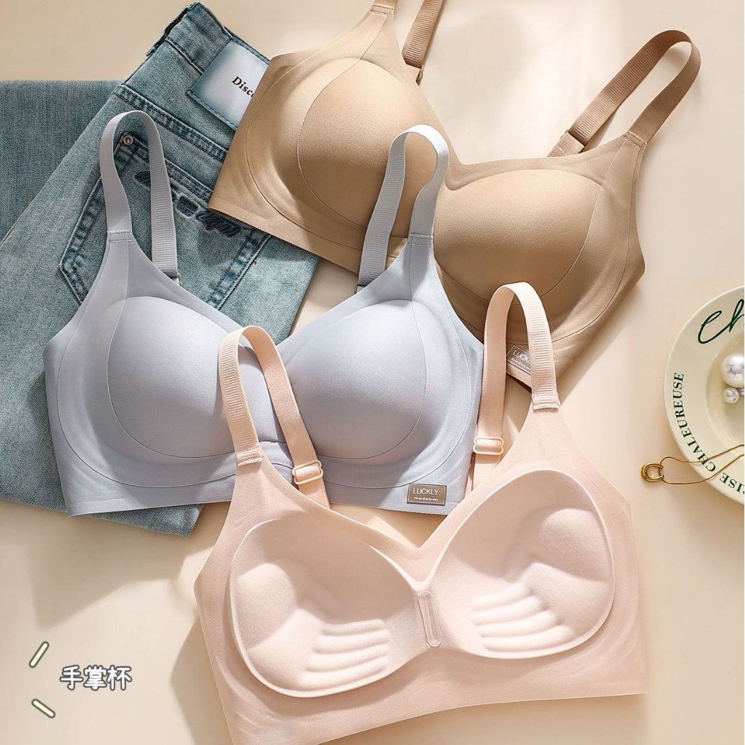 新款果冻条无钢圈女士无痕内衣手掌全固定杯提拉聚拢收副乳文胸罩,女士内衣/男士内衣/家居服,文胸,淘宝优惠券,粉丝福利购,淘宝优惠卷