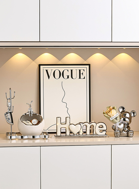 暴力熊钥匙收纳入口装饰品入口门鞋柜客厅家装乔迁礼物