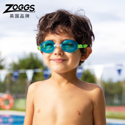 正品ZOGGS英国儿童泳镜男女高清