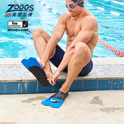 ZOGGS男女脚蹼自由泳蛙泳