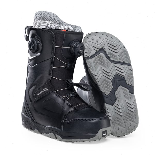 WS单板滑雪鞋 男女通用atop双钢丝快穿滑雪靴 自由式刻滑单板雪鞋