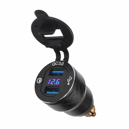 适用宝马水鸟QC3.0双USB充电器