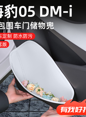 适用于2026款比亚迪海豹05DM-i车门储物盒05车内装饰用品改装配件