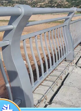 河道景观灯光不锈钢碳素复合管人行道护栏 304不锈钢桥梁护栏立柱