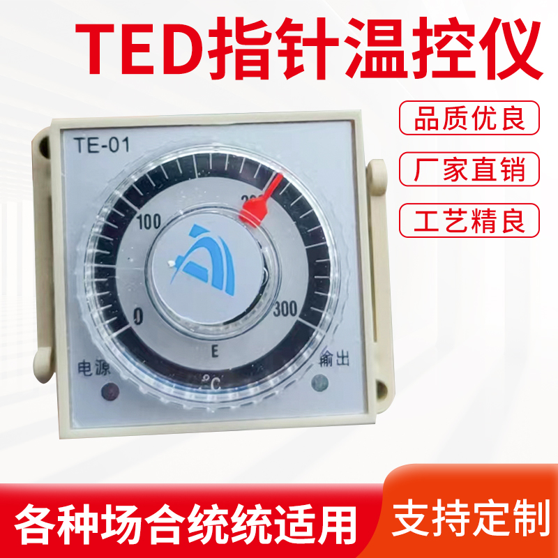 TED-2001 指针式温控仪 K E PT10L0  CU50 电烤箱仪表