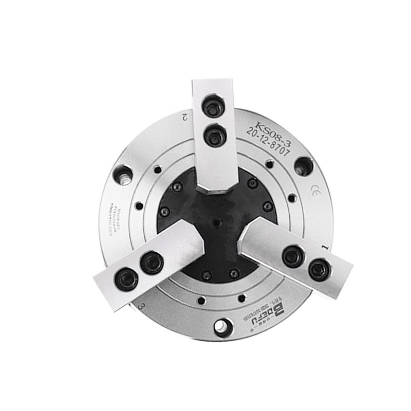 中实气动卡盘三爪KS04/05/06/08/10寸130/160/200/250Z-3夹抓高精