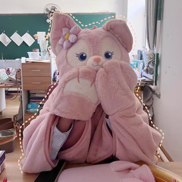 玲娜贝儿迪士尼毛毯懒人披风