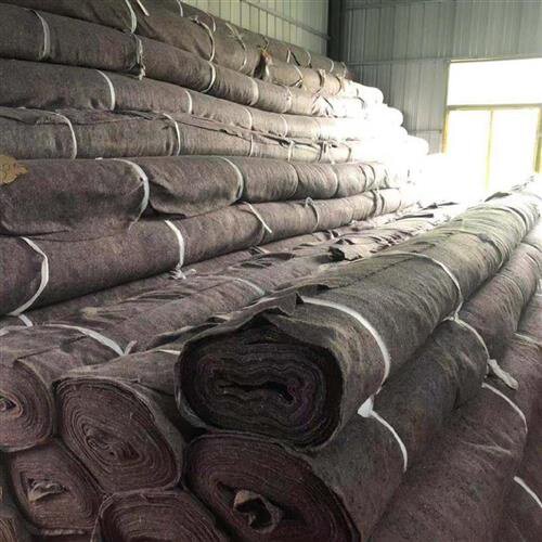 极速新品工布毛毡布防水工程200gC温室B室内防潮毛毯加厚U6米宽灰