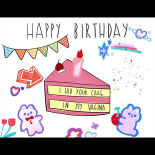 新品Happy birthday projection lamp pfanrty decorSation scene