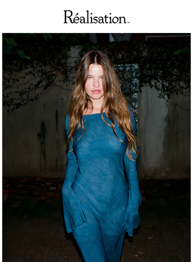 RealisationPar 香秀同款长袖真丝度假风长裙 The Gia